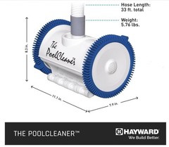 Hayward W3PVS20JST Poolvergnuegen Suction Pool Cleaner for In-Ground Pools up…