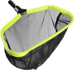 Double-Layer Deep Bag Pool Skimmer Net with Reinforced Frame – Fine Mesh Pool Le