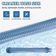 GW7911 Cleaner Leader Hose Short, for Pentair Kreepy Krauly SandShark GW 7900…