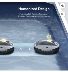 BUBLUE Bubot 300 Cordless Pool Cleaner Robot/Above Ground Pool