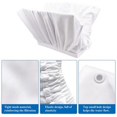 Bylot A8111PK/8111/8101 Pool Cleaner Fine Filter Bag Replacement for Aquabot …