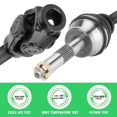 Front CV Axle & Wheel Bearing Kit for Polaris 2000-2002 1*Front Axle+bearings