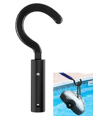 Stainless Steel Pool Hook for All Robotic Pool Cleaners, Rubber-Coated Metal …