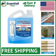64oz Multi-Surface Cleaner – Effortless Moss & Algae Stain Remover for Outdoors