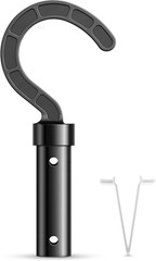 Pool Hook for Robotic Cleaner, ABS Hooks Poles, Black