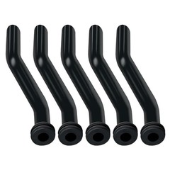 5pcs Vacuum Hoses 596163 593998, 797408 3 inch, Black for B & S
