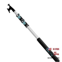 5-12FT 3-Stage Telescopic Aluminum Pole Boat Hook: Versatile Docking Pole for