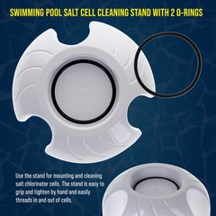 Pool Salt Cell Cleaning Stand -Replacement Compatible with Hayward GLX-CELLSTAND