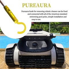Hook for Robotic Pool Cleaner, Pool Hook for Poles with All Pool Vacuum Inclu…