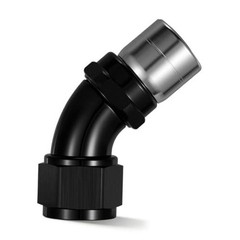 Crimp Swivel Hose End Fitting for CPE Braided Hose 12AN 45 Degree