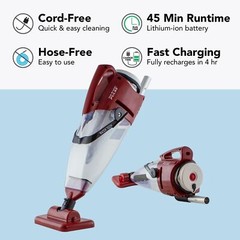 Pulse Cordless Pool Vacuum W/pole Set Large Debris Capacity & Fast Hoseless Clea
