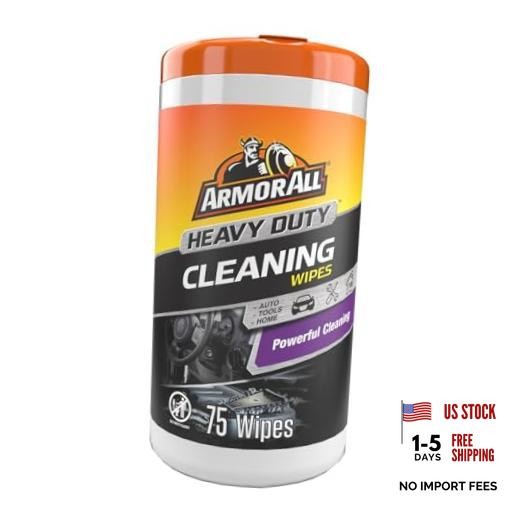 Heavy Duty Cleaning 75 Count (Pack of 1) Heavy Duty Cleaning Wipes (75 Wipes)