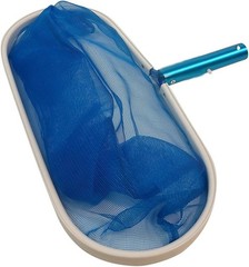 Pool Skimmer Net Heavy Duty Leaf Rake Cleaning Tool Fine Mesh Net Bag Catcher
