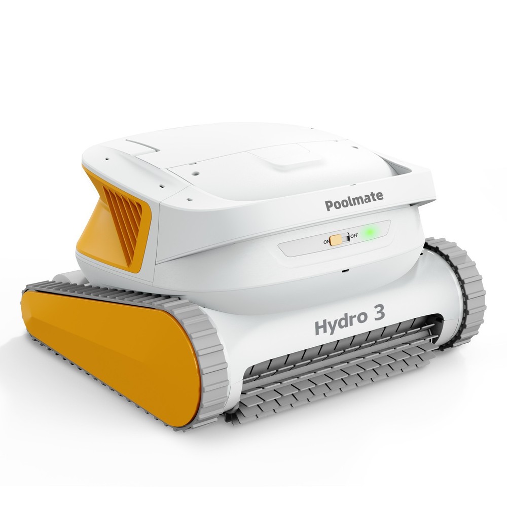 Hydro 3 Robotic Pool Cleaner Pool Vacuum,6000GPH 200 Mins for All Types Pools