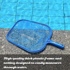 17.5×11.8in Pool Leaf Skimmer – Durable Fine Mesh for Easy Debris Collection