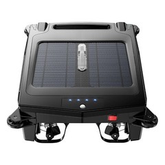 Solar Robotic Pool Skimmer Automatic Swimming Pool Cleaner Robot 1937sq.ft IPX7
