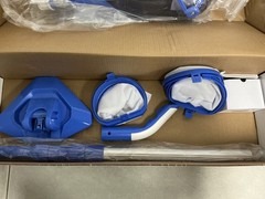 Cordless Pool Vacuum with Telescopic Pole, 18.5 GPM Po
