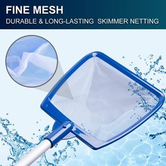 Hot Tub Skimmer Net Handheld, Professional Pool, Spa, Pound Skimmer Net with …