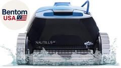 Nautilus CC Automatic Robotic Pool Vacuum Cleaner, Wall Climbing Scrubber Brush,
