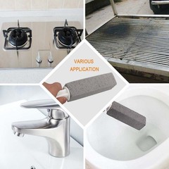 4 Pack Toilet Pumice Stone with Handle, Pumice Stone Toilet Bowl Cleaner Pumi…