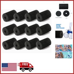 12 Pack Sweep Hose Tail Scrubbers for Polaris Pool Cleaner Replacement Parts