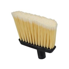 Sparta Duo-Sweep Flagged Angle Broom Head with Frayed Bristles, Heavy Pack of 1