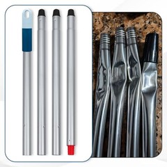Stiff Bristle Deck Brushes for Scrubbing Heavy Duty with Rubber Scrape