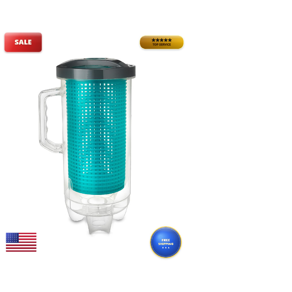 Xtremepowerus Heavy Duty In-Line Pool Leaf Canister Large Mesh Mesh Bag Fits