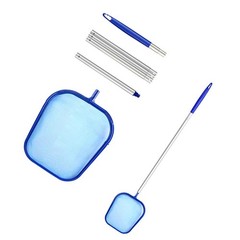 5-Section Pool Cleaning Net With Pole Shallow Skimmer
