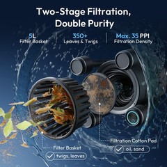 (2026 Upgrade) F10 Pool Surface Skimmer Robot, Pool Cleaner with App Control,…