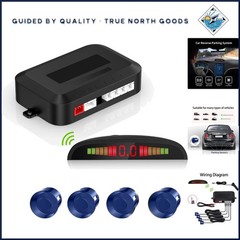 Wireless Parking Assist System with Ultrasonic Sensors and Central Control Box
