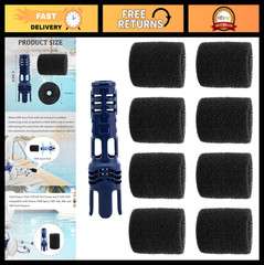Tail Sweep Pro with Foam Scrubber for Polaris 280, 3900, 380, 360, 180 Pool Clea