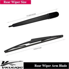 Rear Windshield Wiper Blade Arm Kit Replacement for Kia Sedona 2006-2014 Fits