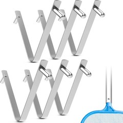 AR-PRO 6-Pack Pool Butterfly Clips Stainless Steel V-Clips