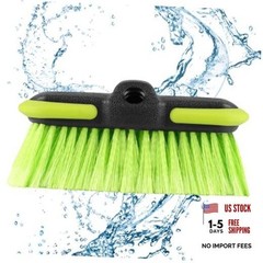 Car Wash Brush Head 8&Prime;, Scrub Brush Attachment for Extension Pole, Outdoor