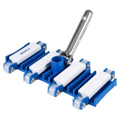 Pool Vacuum Head, Manual Cleaning Vacuum with Wheels 14 » Heavy Duty Handle