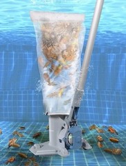 Kokido XTROVAC 410 Cordless Rechargeable Pool Vacuum 75 Min, Blue/Gray
