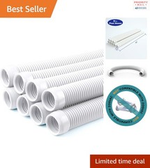 Flexible Pool Vacuum Hose 1.5cm Diameter 8 Hoses 288cm Long For Cleaners