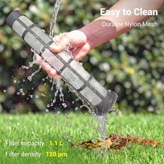 Lightweight Above Ground Pool Vacuum with 2 Brush Heads – Effortless Cleaning