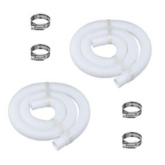 Pool Filter Pump Hose for Intex 59 inches x 1.25 inches, White