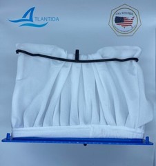 1 PAIR Filter Bag Replacement For DuraMAX Duo Robotic Pool Washable, Reusable