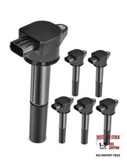 Set of 6 Ignition Coil Pack Replacement for Mitsubishi Galant 2004-2007,