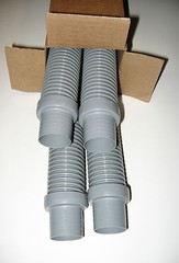(4) Hayward Navigator Pool Vac, Ultra Cleaner Hoses Grey 4 foot long ea. 16 feet