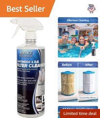 Pool & Spa Filter Cleaner – Extends Filter Life, 32 oz Citrus Fresh Formula