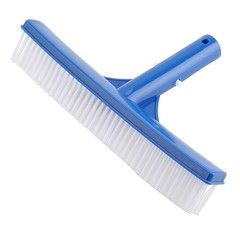 10&Prime; Heavy Duty Swimming Pool Brush Floor Wall Cleaner Head Blue New