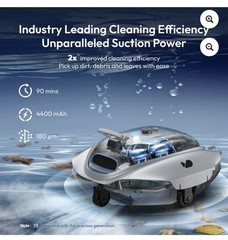 BUBLUE Bubot 300 Cordless Pool Cleaner Robot/Above Ground Pool