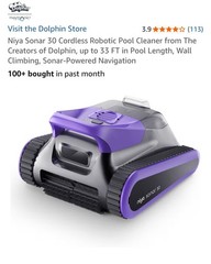Niya Sonar 30 Cordless Robotic Pool Cleaner