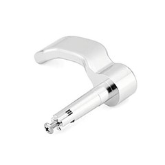 Thumb Throttle Lever Non-Slip Aluminum Replacement Compatible with Silver