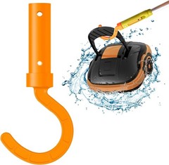 Universal Robotic Pool Cleaner Hook: Durable, Easy Use for All Pools – Orange