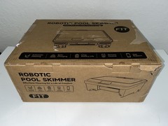 Poofata F1T Solar Powered Robotic Pool Skimmer Surface Cleaner